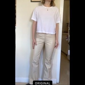 Leather pants from Theory